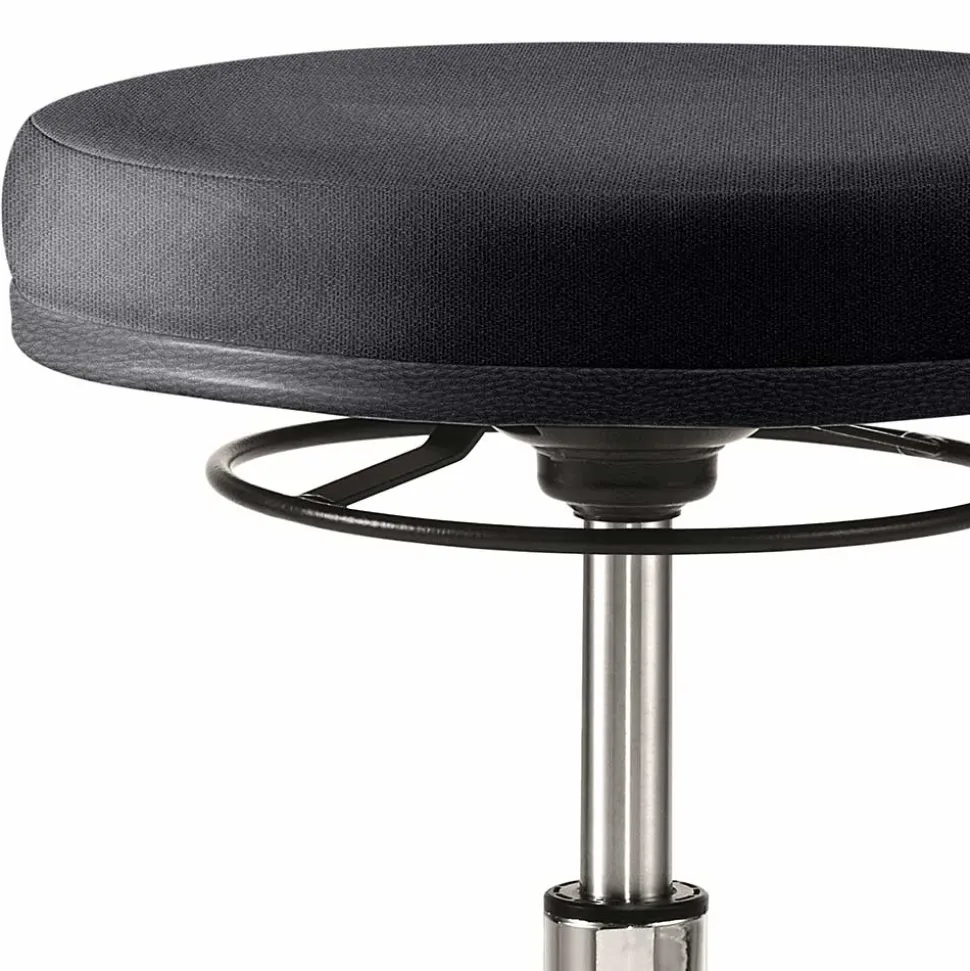 Runder Arbeitshocker mit großem Sitz - Modene