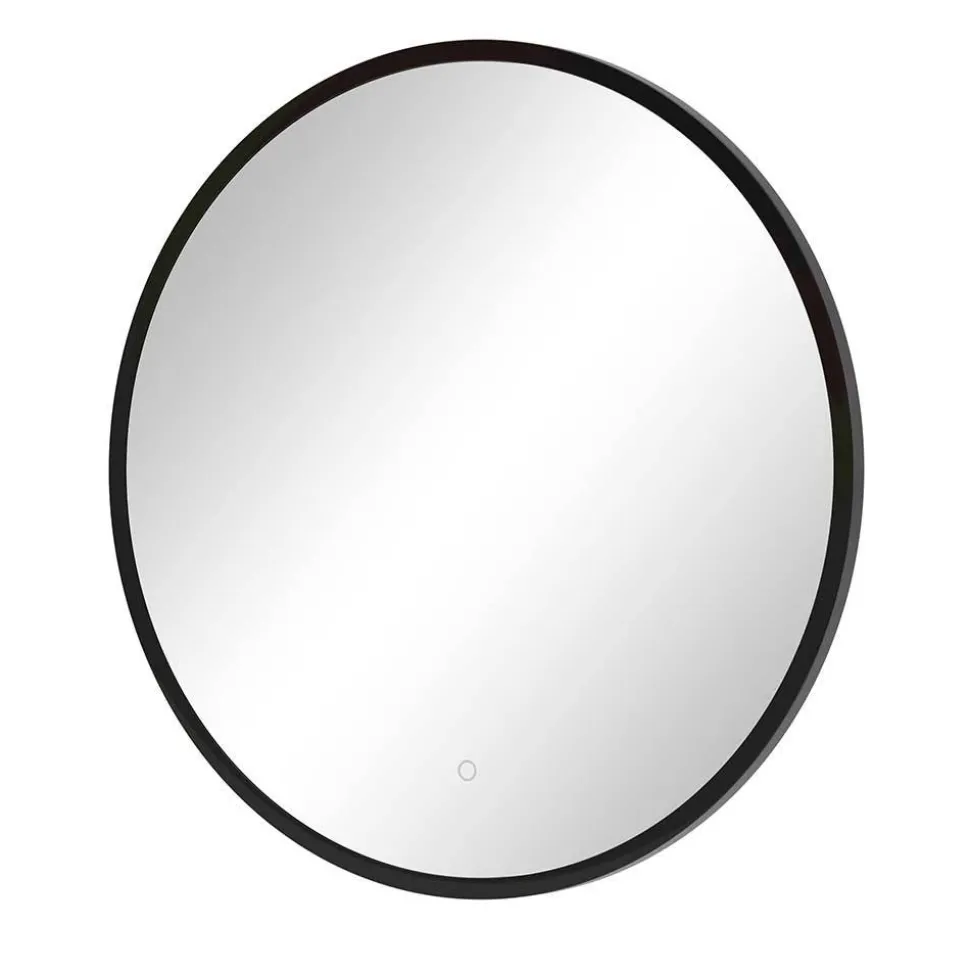 Runder Badezimmerspiegel mit LED Beleuchtung - Crystoga