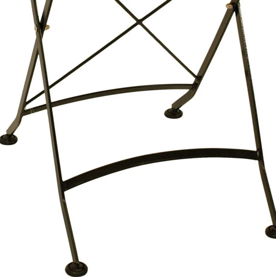 Runder Balkonklapptisch & 2 Klappstühle - Jemzon (dreiteilig)