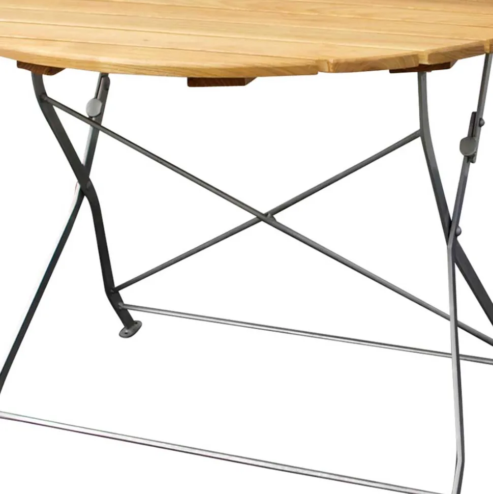 Runder Balkontisch Paznaun massiv