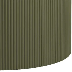 Runder Beistelltisch in Oliv Grün - Rhodos