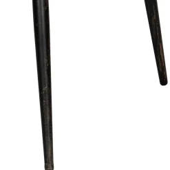 Runder Couchtisch aus Schichtholz & Metall - Niova