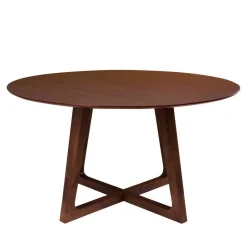 Runder Designtisch & 4 Stühle - Annescu (fünfteilig)