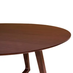 Runder Designtisch & 4 Stühle - Annescu (fünfteilig)