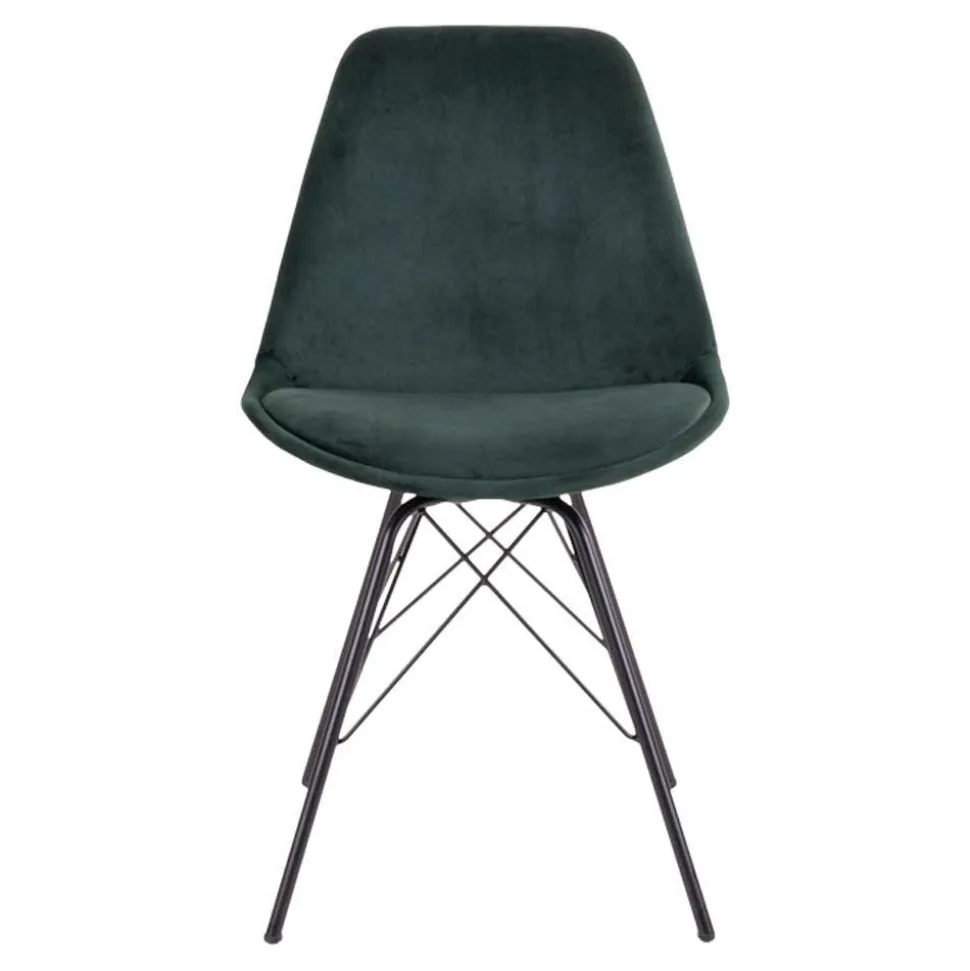 Runder Esstisch & 4 Stühle - Annescu II (fünfteilig)