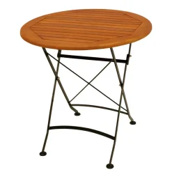 Runder Gartentisch mit Armlehnstühlen - Georgy (dreiteilig)