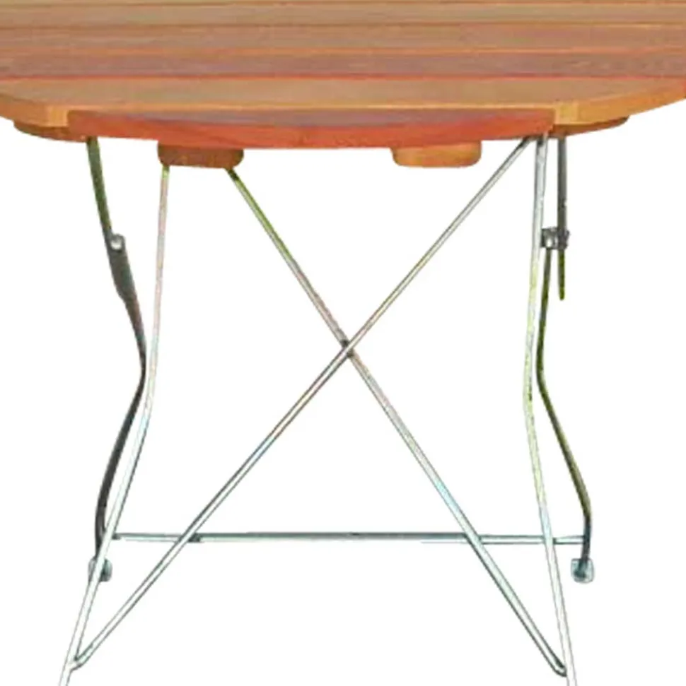 Runder Klapptisch Paznaun massiv