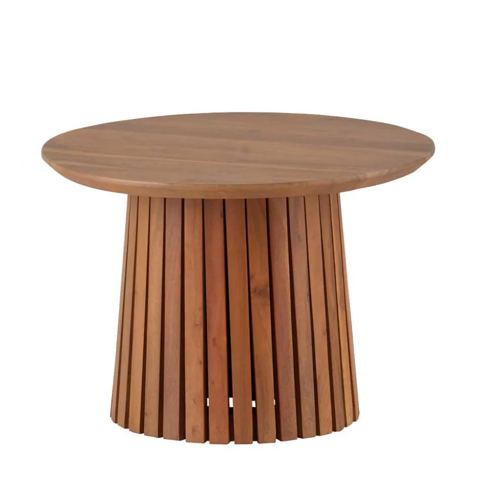 Runder Sofatisch auf Säulenfuß - Quincey