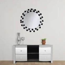 Runder Spiegel mit Mosaik Rahmen - Viktor