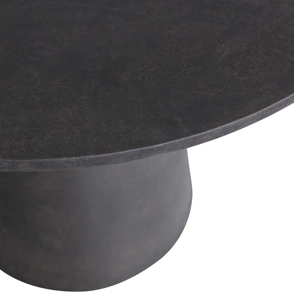 Runder Säulentisch aus Tonfaser - Selargius