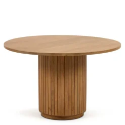 Runder Säulentisch im Skandi Design - Ilvenda