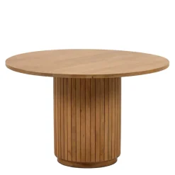 Runder Säulentisch im Skandi Design - Ilvenda