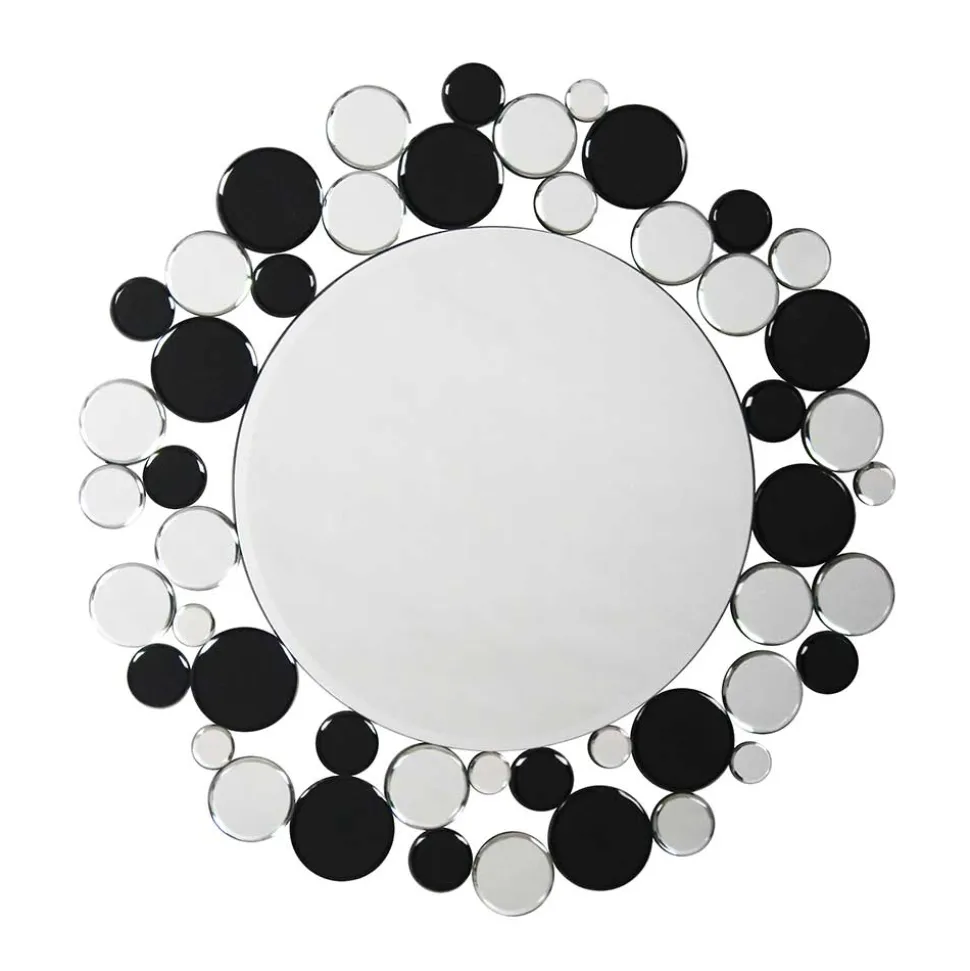 Runder Wandspiegel mit Spiegel Rahmen - Maddy