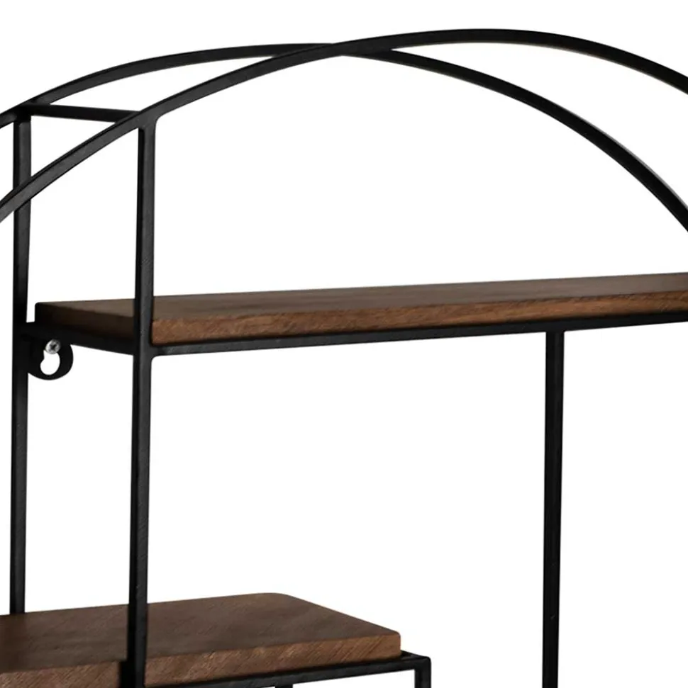 Rundes Hängeregal im Industrial Style - Lusa