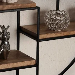 Rundes Hängeregal im Industrial Style - Lusa