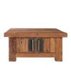 Rustikaler Couchtisch Ragista aus Teak Recyclingholz