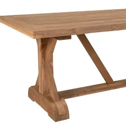 Rustikaler Gartentisch aus Teak Massivholz - Acess