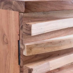 Rustikales Design Sideboard Pisino aus Holz Akazie massiv