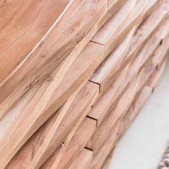 Rustikales Design Sideboard Pisino aus Holz Akazie massiv