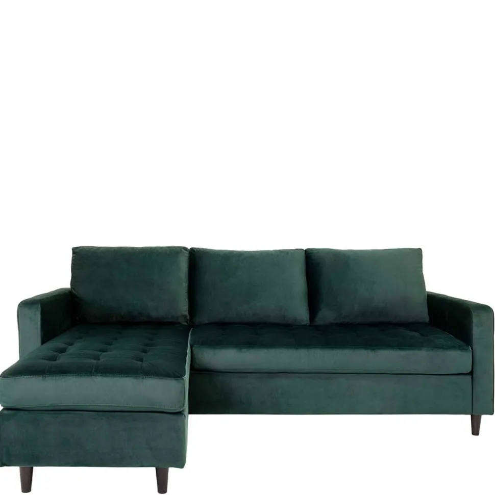 Samt Ecksofa Schenkel links oder rechts - Ciacoga