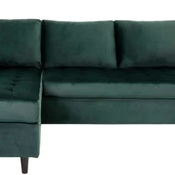 Samt Ecksofa Schenkel links oder rechts - Ciacoga