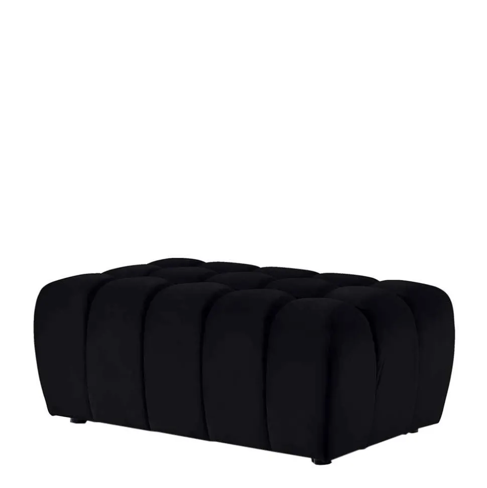 Samt Polsterhocker 102x64 cm - Graland