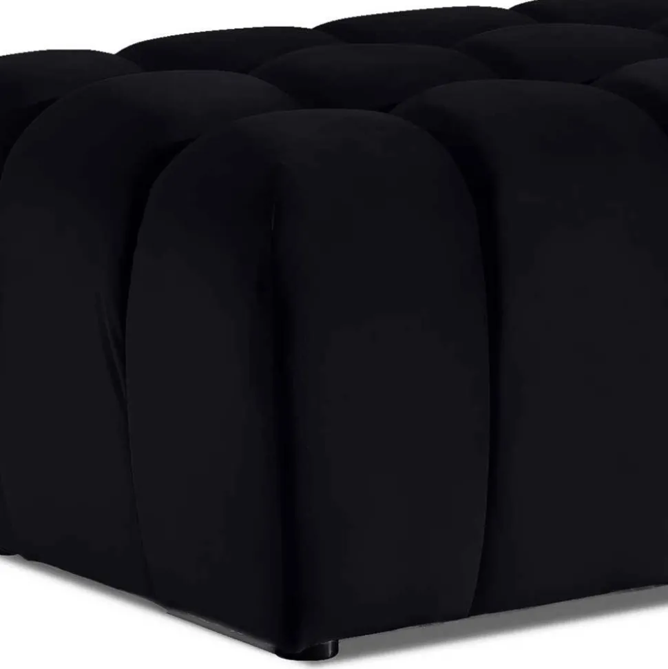 Samt Polsterhocker 102x64 cm - Graland