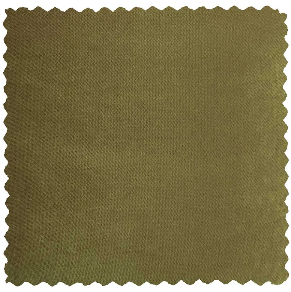 Samt Retro Sessel in Khaki Grün - Giva