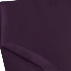 Samtvelours Sessel in Dunkellila - Career