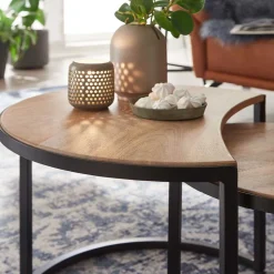 2-Satz Couchtisch in Mango - Acapella (zweiteilig)