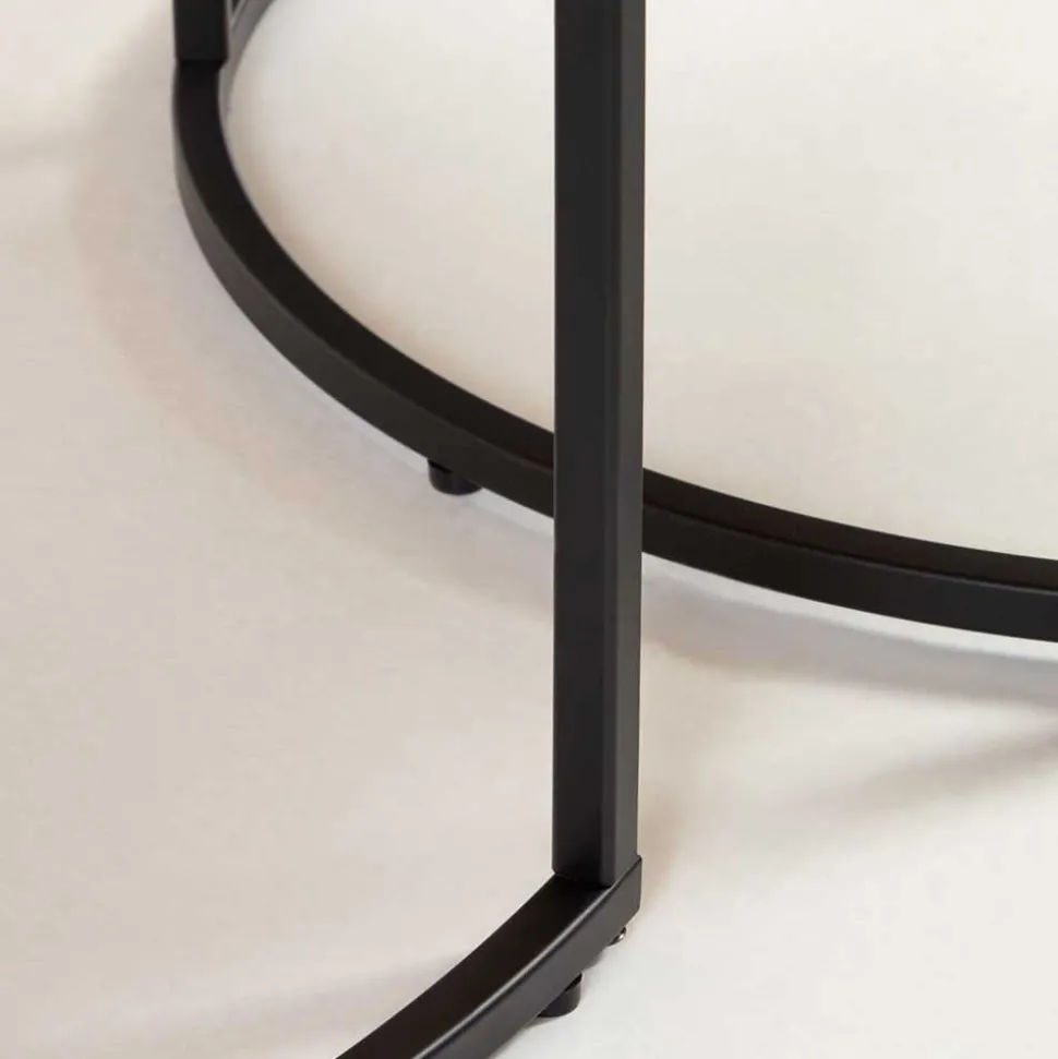 2-Satz Sofatisch Set in Eiche - Bosso (zweiteilig)