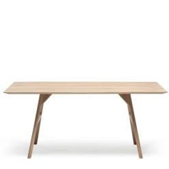 Scandi Chic Eichentisch in Bianco geölt - Ravona