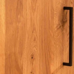 Scandi Design Kommode aus Naturholz Wildeiche - Kerfa