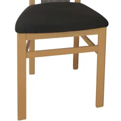 Schicker Hochlehner Stuhl in Braun Dorota & Buche (2er Set)