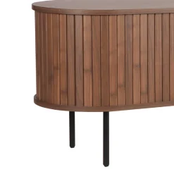 Schiebetüren-Lowboard für TV im Scandi Chic - Arura