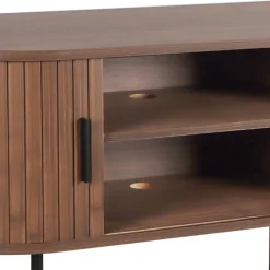 Schiebetüren-Lowboard für TV im Scandi Chic - Arura