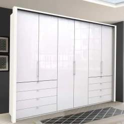 Schlafbereich Kleiderschrank mit acht Schubkästen - Dolienca