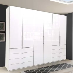 Schlafbereich Kleiderschrank mit acht Schubkästen - Dolienca