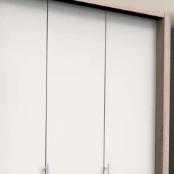 Schlafbereich Kleiderschrank mit Folierung - Vaclyn