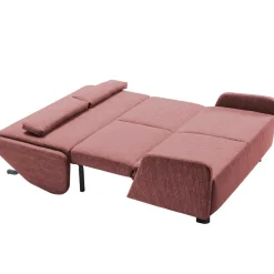 Schlafsofa in Rosa Flachgewebe - Mangado