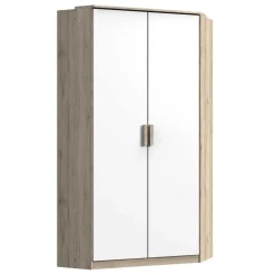 Schlafzimmer Eckschrank in Eiche San Remo - Folio