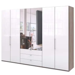 Schlafzimmer Falttüren-Schrank mit Spiegel - Empresian