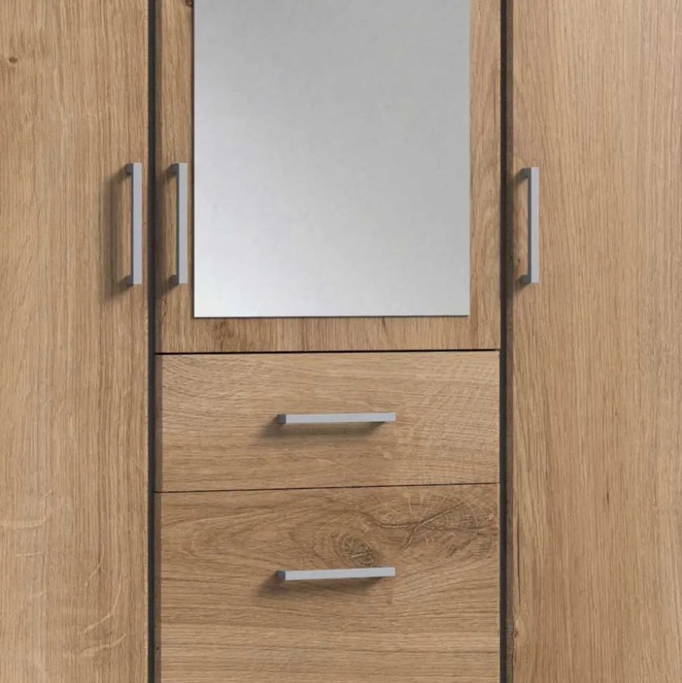 Schlafzimmer Kleiderschrank in Plankeneiche - Osicria