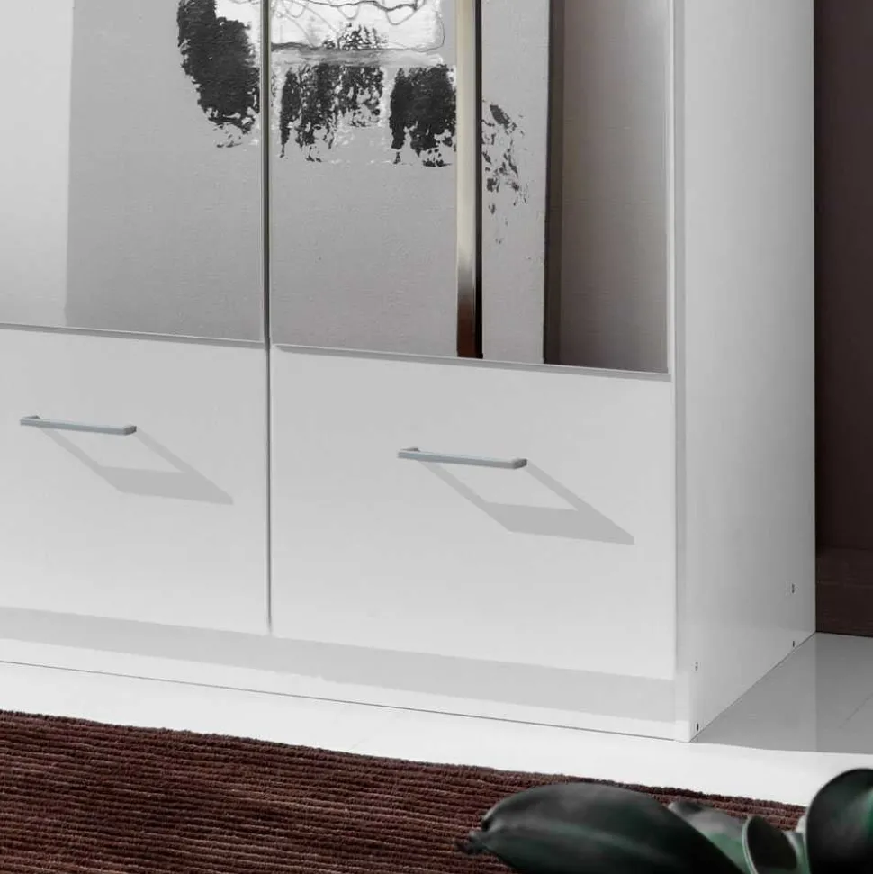 Schlafzimmer Kleiderschrank Mellevos in Weiß