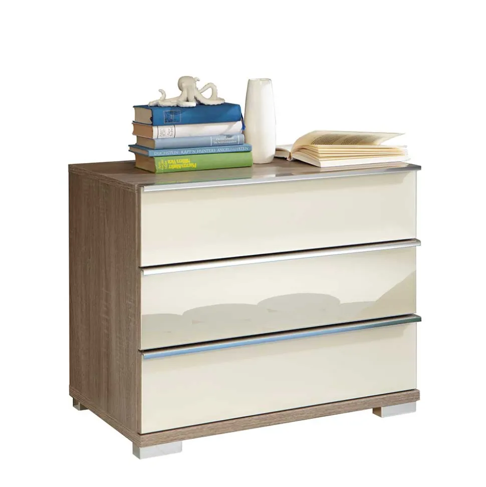 Schlafzimmer Kommode Mariella in Creme