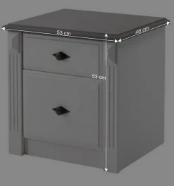 Schlafzimmer Komplettset Caneon im Landhausstil (vierteilig)