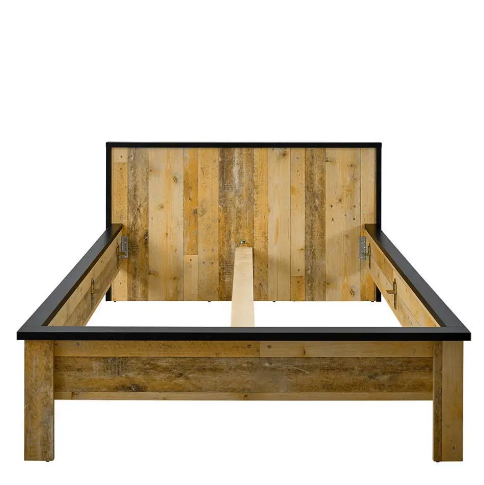 Schlafzimmer mit 140x200 Bett - Naiavio I (vierteilig)