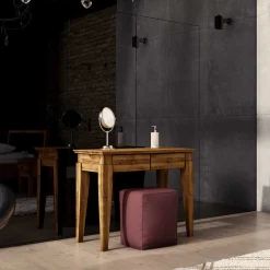 Schlafzimmer Schminktisch Masdamos aus Wildeiche Massivholz