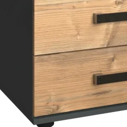 Schlafzimmer Set im Industrial Stil - Ardila (vierteilig)