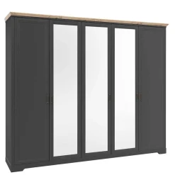 Schlafzimmereinrichtung Möbelset - Zenuvra (fünfteilig)